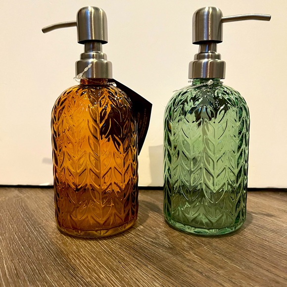 Hobby Lobby Other - Pretty Fall Soap Dispensers- Set of 2- NWT